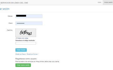 La persona tiene que ingresar al sistema con sus credenciales.