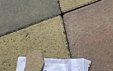 Este fue el panfleto encontrado en el lugar.