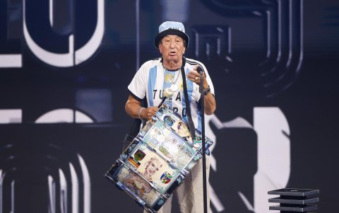 La afición argentina galardonada en los premios The Best