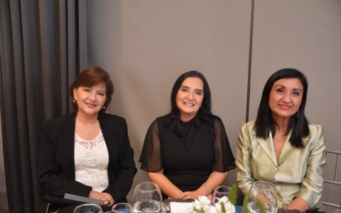 Soledad Calle, Tania Alvarado y Rosemary Samaniego.
