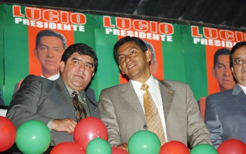 Renán Borbúa era uno de los hombres más cercanos del presidente Lucio Gutiérrez antes y durante su gobierno.