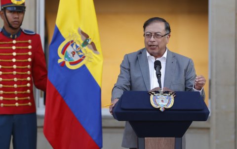 El presidente de Colombia, Gustavo Petro, en una fotografía de archivo.