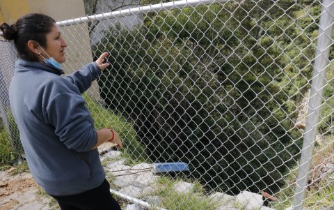 Los moradores están preocupados.