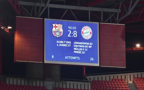 La noche más amarga del FC Barcelona.