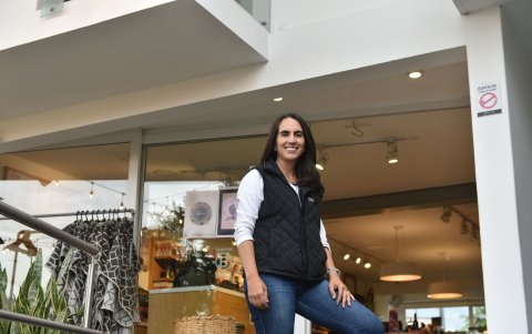 Sus hijos también están involucrados en el negocio del chocolate.