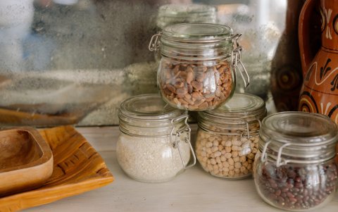 Una comida precolombina.