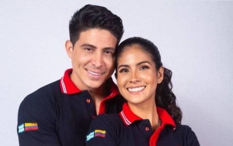 Don Day con Pamela Sambrano.