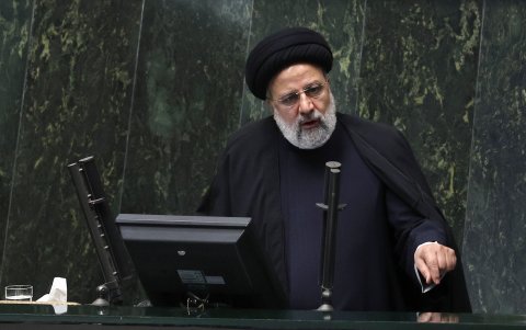 El presidente de Irán, Ebrahim Raisi.