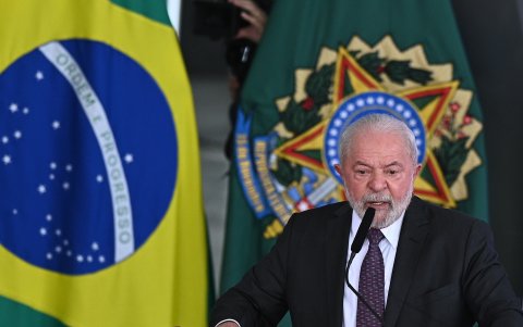 El presidente brasileño, Luiz Inácio Lula da Silva, en una imagen de archivo.