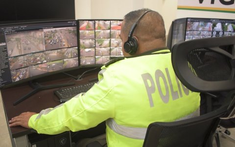 Tres policías brindarán atención directa e el monitoreo de los eventos que ocurran en Samborondón.