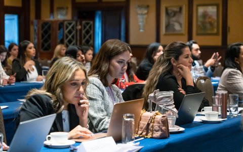 Denisse Izquierdo, Heidi Laniado y María José Álvarez.