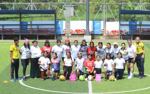 Parte del equipo de mujeres que integran El Legado.