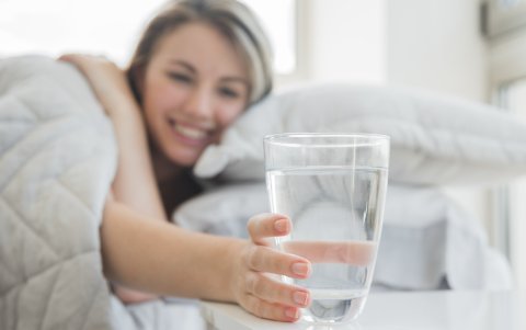 Recuerda tomar agua todos los días.