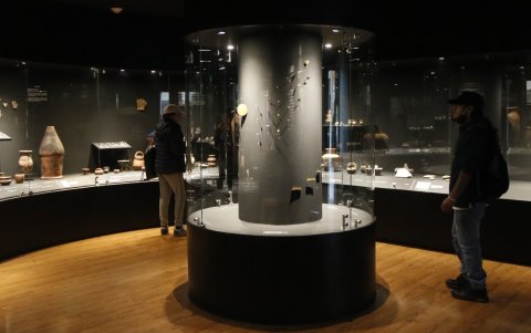 Recorrido. Las muestras exploran la evolución de los pueblos que se asentaron en el valle de Quito.