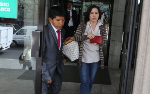 Ya estando fuera del país, María Duarte señaló que no fue complicado salir por las fronteras ecuatorianas.