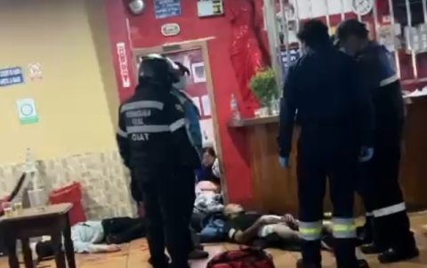 Entre las víctimas mortales constan una mujer que vendía pinchos y un taxista.