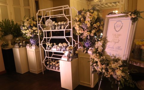 La decoración estuvo a cargo de Johanna Kronfle, de Villa Gardenia.