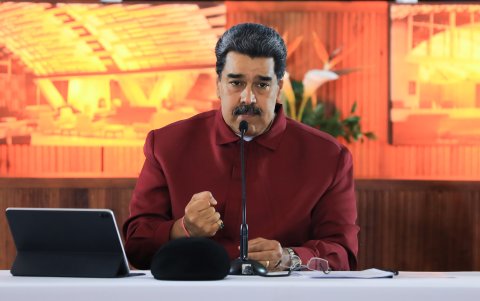 El presidente de Venezuela, Nicolás Maduro  en una fotografía de archivo.