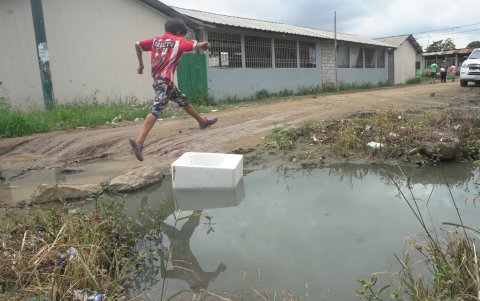 Las estructuran de la escuela Agustín Guerrero están deterioradas.