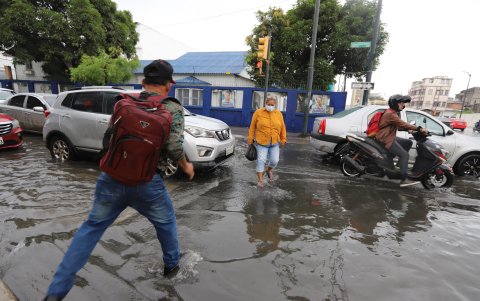 El 23 de marzo, la ciudad soportó un histórico en la cota de agua, por las fuertes lluvias y la marea alta.