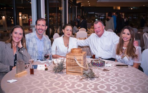 Eloïse Cornu, Johan Bacigalupo, María Teresa Zavala, Norberto Kobelt y Beatriz Kobelt.