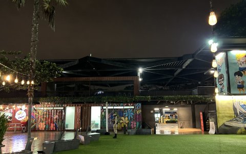 La zona alta se encuentra cerrada y apagada