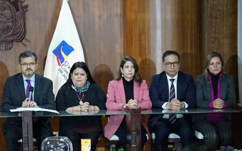 Alí Lozada (izquierda) y Richard Ortiz (derecha) elaboraron el dictamen de admisibilidad.