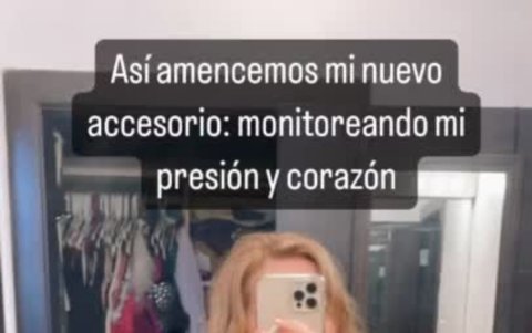 La modelo ya se encuentra en su hogar.