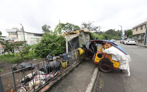 Las áreas verdes de este sector han sido tomadas por los chamberos, que se han encargado no solo de ensuciar estos lugares, sino también de desmantelarlos.