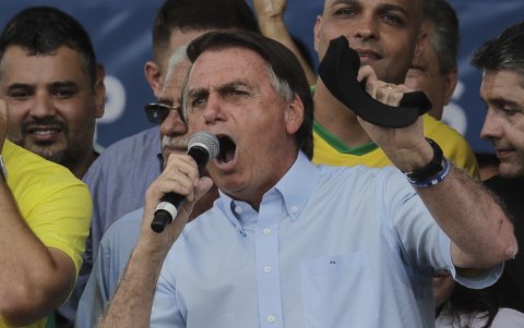 El expresidente de Brasil Jair Bolsonaro, en una fotografía de archivo.