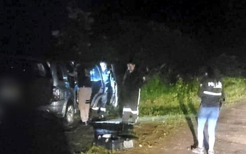 Sitio. En este lugar se encontró en el asiento posterior el cuerpo del hombre desaparecido. El vehículo estaba encendido
