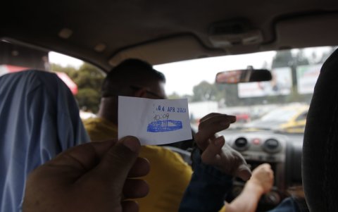 Obsoleto. Este boleto es la garantía del ingreso del carro y el respaldo para validar el pago.