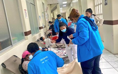 Los afectados por intoxicación fueron atendidos en casas de salud