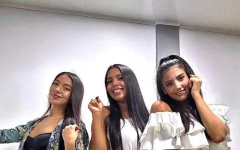 De izquierda a derecha Nayeli Tapia, Denisse Reyna y Yuliana Macías.