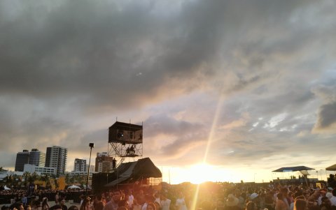 El público disfrutó hasta la 1:30 del domingo