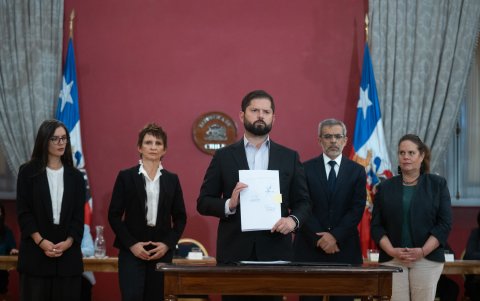 Boric Dijo que esta Ley es un gran paso en al historia de los Chilenos