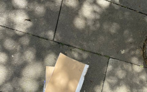 Contenido. Esto se encontró en el interior de la caja sospechosa