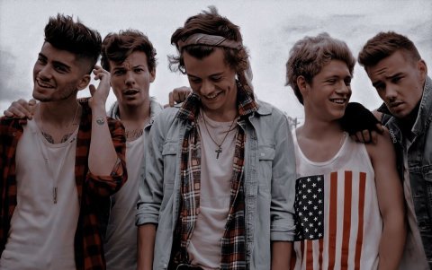 One direction en 2013 para una producción.