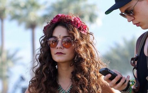 Vanessa Hudgens en Coachella 2014.