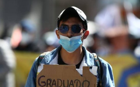 Las marchas por el primero de mayo en Ecuador por lo general suelen ser movilizaciones pacíficas.