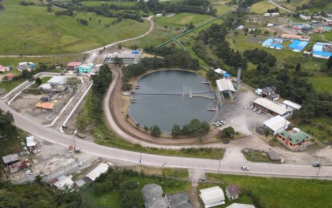 Estación de bombeo. El Sistema Papallacta inició sus operaciones a partir del año 1990, incluidas las estaciones de bombeo.