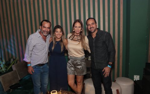 Jean de Jesús, Gabriela Spotorno, Jennifer Graham y Leo Miranda.