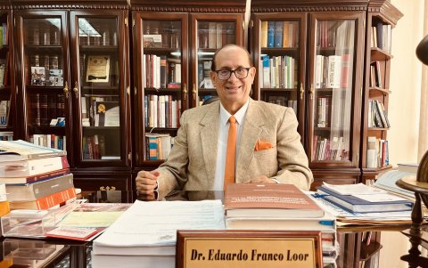 Loor fue abogado del exvicepresidente de la República, Jorge Glas.