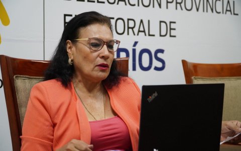 Inés Estupiñán funge actualmente como vocal de la Junta Provincial Electoral de Los Ríos.