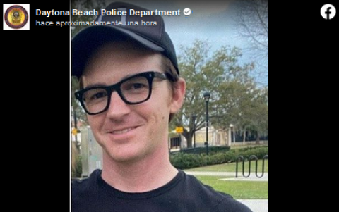 Comunicado emitido por el departamento de policía de Daytona Beach.