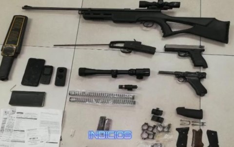 Tráfico. La banda compraba armas en EE.UU. y las ingresaba ilegalmente a Ecuador.