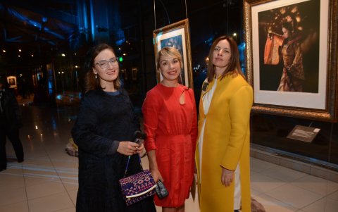 Anna Valkova, Natalia Zhestkova y Natalia Tapia.