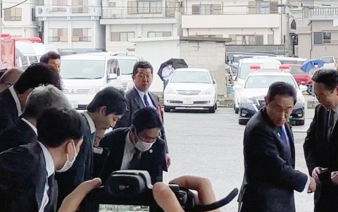 El incidente tuvo lugar en el puerto de la ciudad de Wakayama (oeste) sobre las 11:30 hora local.