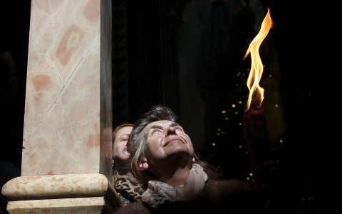 La ceremonia del Fuego Sagrado se ha celebrado desde los primeros años del cristianismo