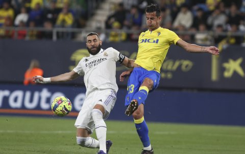 Los 'merengues' vienen de ganar 2-0 al Cádiz y están segundos en La Liga.